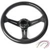 2025 New Luxury Carbon Fiber Steering Wheel 14 Inch Universal Smooth Grip for Racing Car