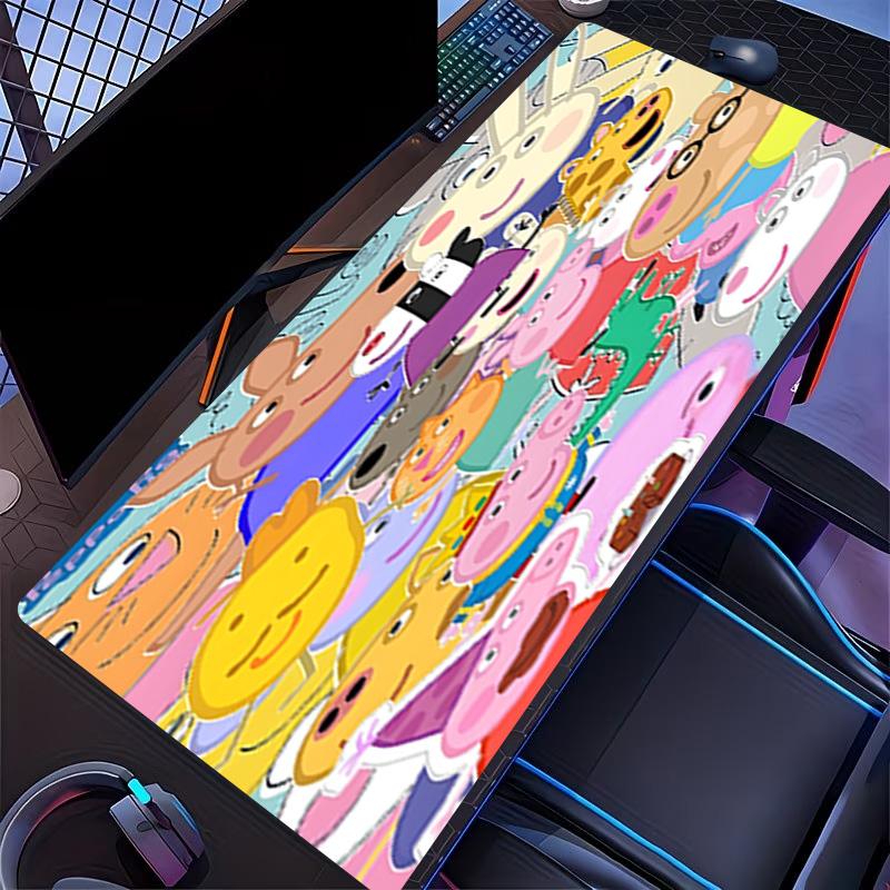 Cartoon animation Print Mouse Pad, for Keyboard Pad Laptop PC Mat for Office Home Use, Desk Decor, Perfect Birthday Gift for Gamers