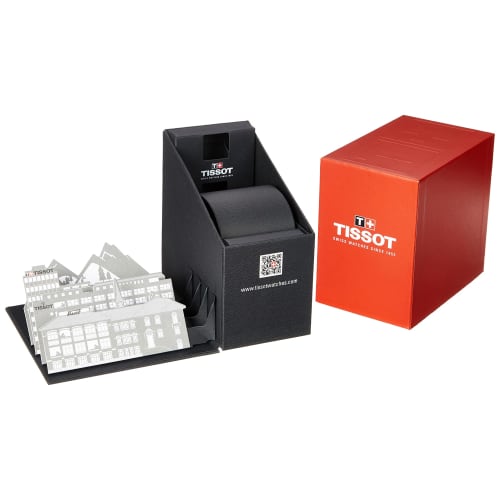 Tissot PRX Powermatic 80 Watch with Bracelet, Black Dial, Officially Imported, Men's, T1374071105100