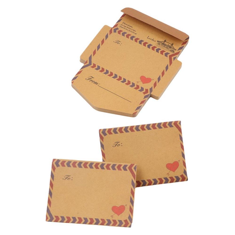 45 pcs/set Kraft Paper School Office Supply Notepad Memo Pad Envelope Writing Pads
