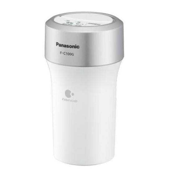 Panasonic Air Purifier with Nanoe In-Car Generator, White, F-C100K-W