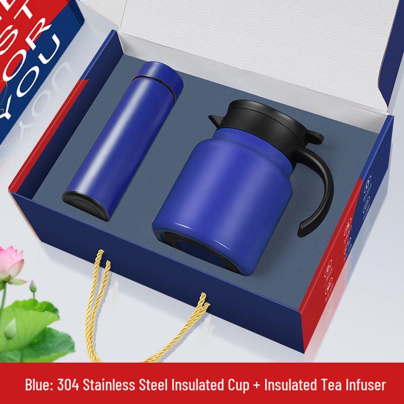 Chef Miss Stainless Steel Thermos & Digital Cup Gift Set