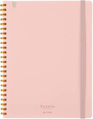 KOKUYO SUFA Soft Ring Notebook 4mm Grid 80 Sheets A5 Deformation Pink SU-SV738S4-P