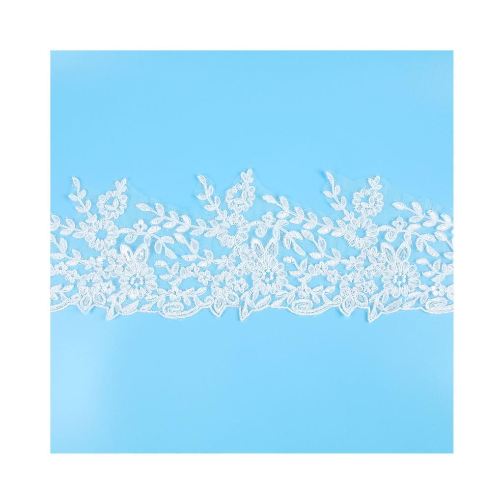 17Cm Mao Mao Rope Car Bone Lace Lace Sequins Bridal Accessories Wedding Dress Veil Wristwatch Accessories