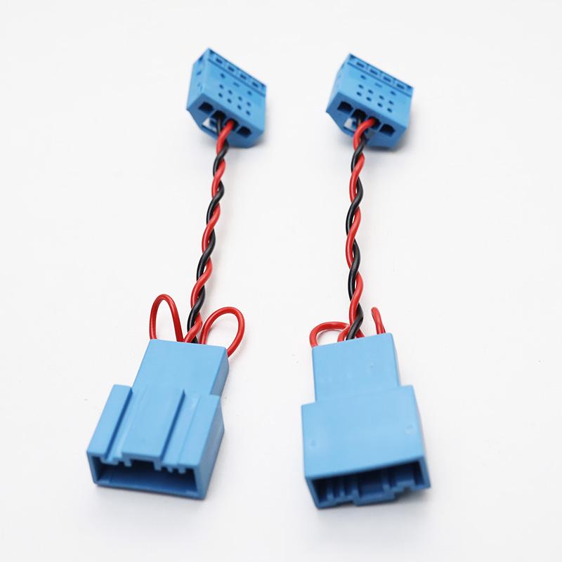 2 Pcs Bass Subwoofer Cable For BMW  Universal F10 F11 F15 F25 F30 G05 G30 F32 G11 G01 E90 E70 Under The Seat Woofer Wire Line