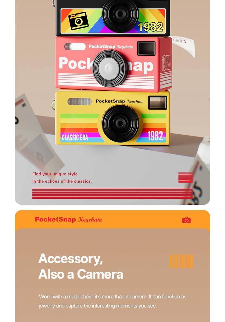 Retro Student Digital Mini Camera: Compact HD Photo/Video Pocket Camera