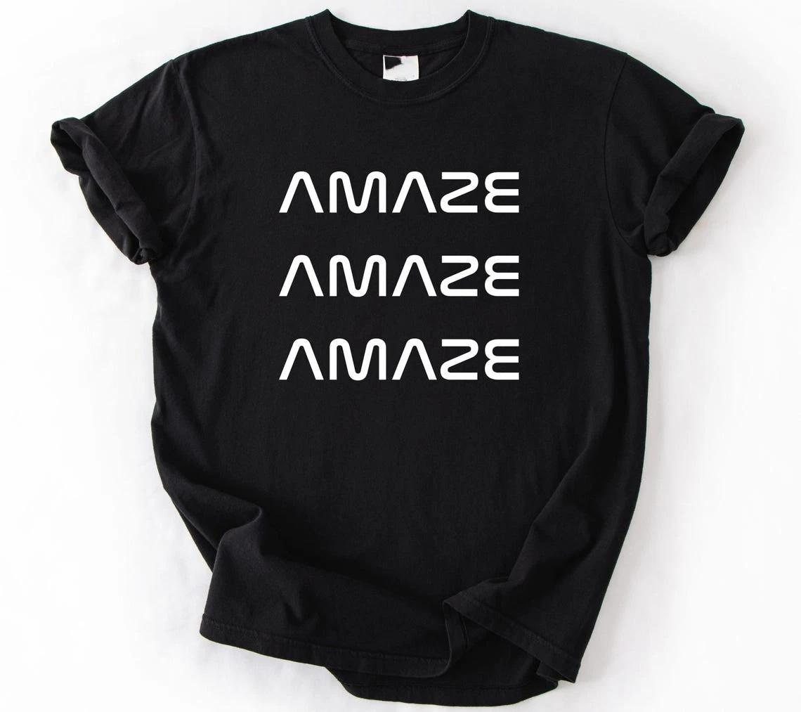 Project Hail Mary Amaze Amaze Amaze Rocky Sci-Fi 100% Cotton T-shirt Mens Tees Top S