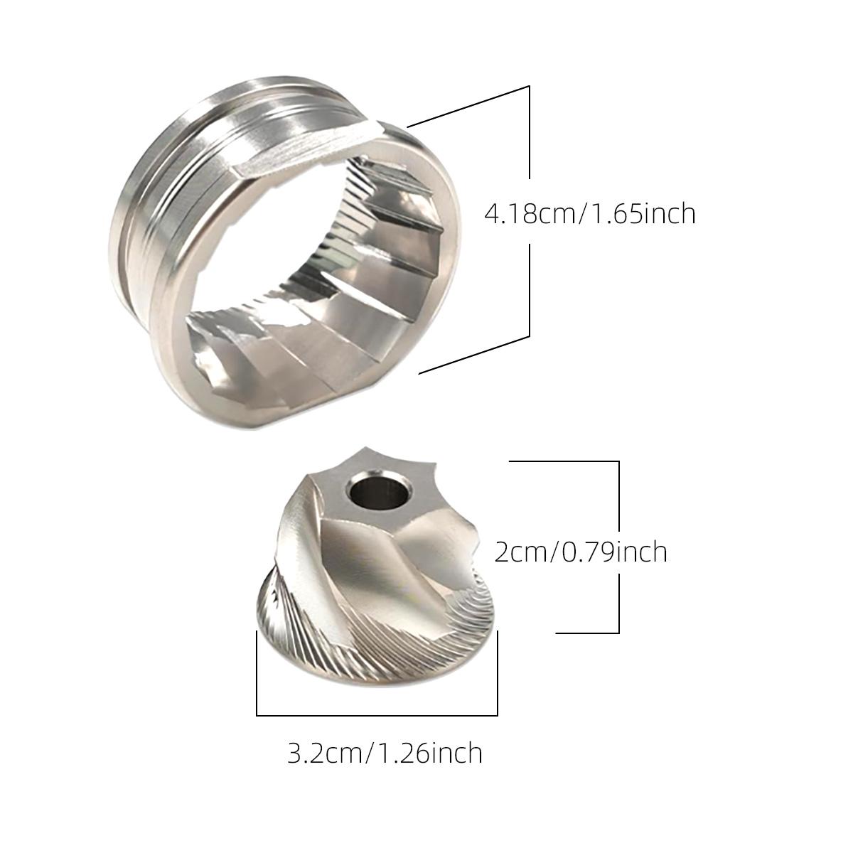 Conical Grinder Burr Set Replacement Compatible