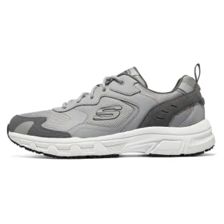 Skechers Comfortable Fabric Synthetic Leather Shock