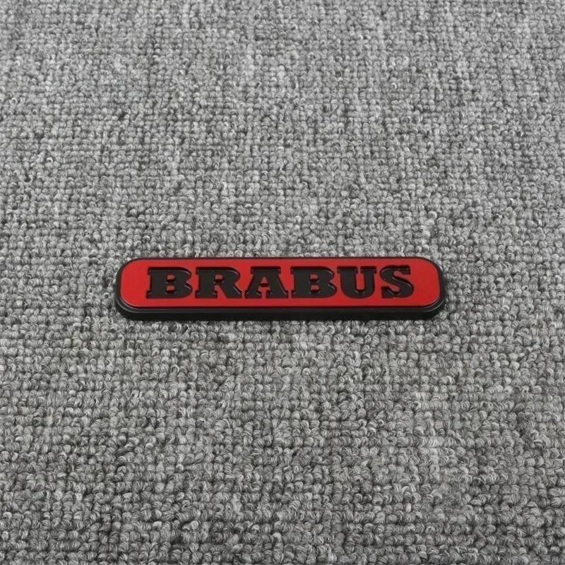 1 Pçs ABS Car Side Trunk Para AMG Brabus Emblem Sticker Accessories For Benz C63 A45 GLS Fortwo Forfour 451 453