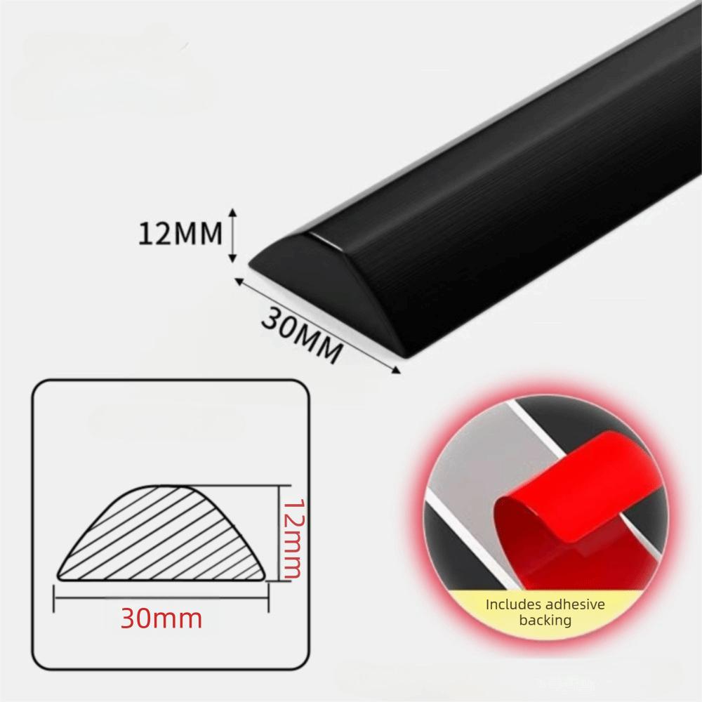 Silicone Bathroom Water Barrier Flexible Bendable Self-adhesive Seal Strip Kitchen Sink Blocking
