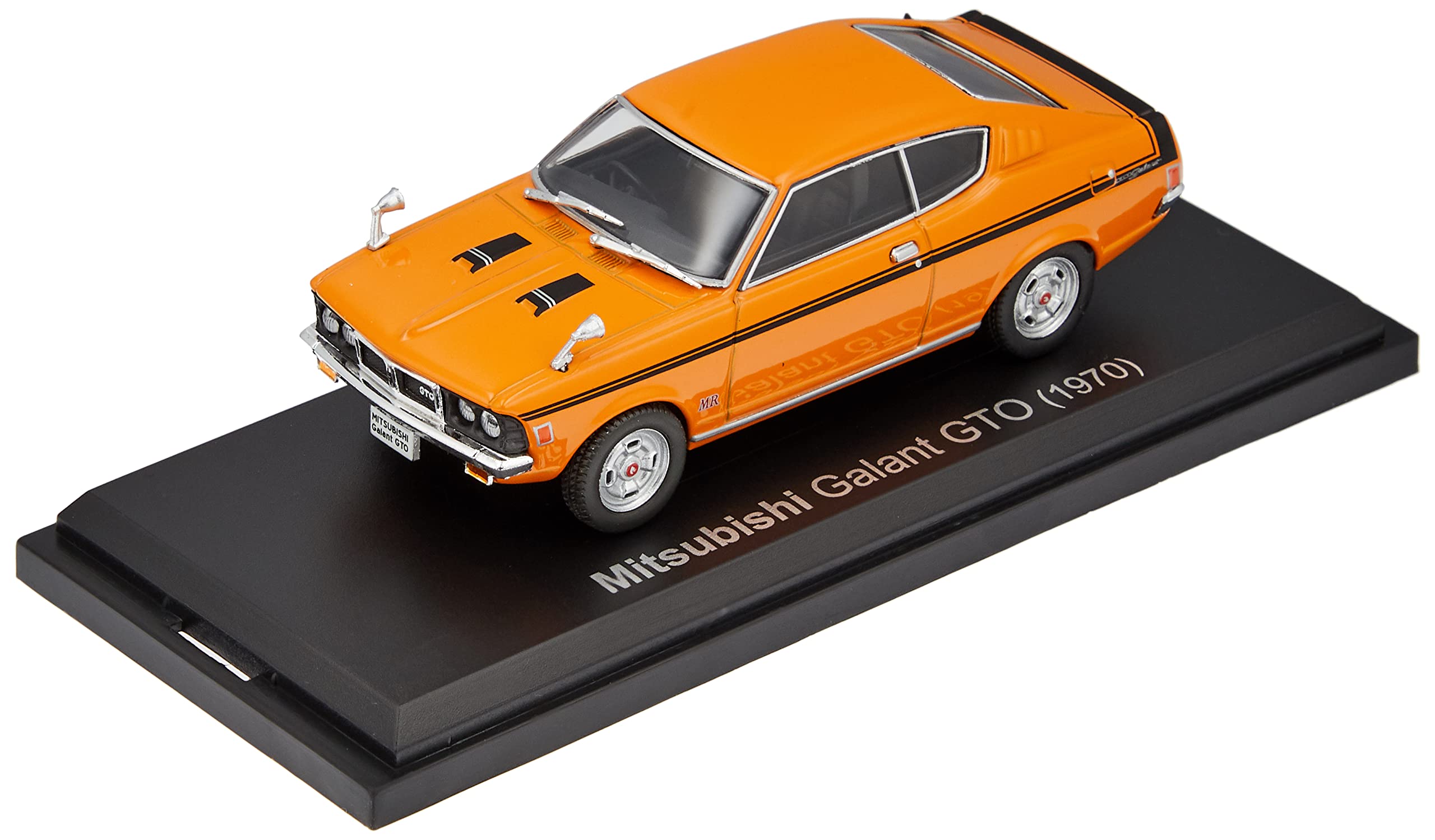 

Norev Mitsubishi Galant GTO 1970 Orange Finished Product 1/43 помаранчевий