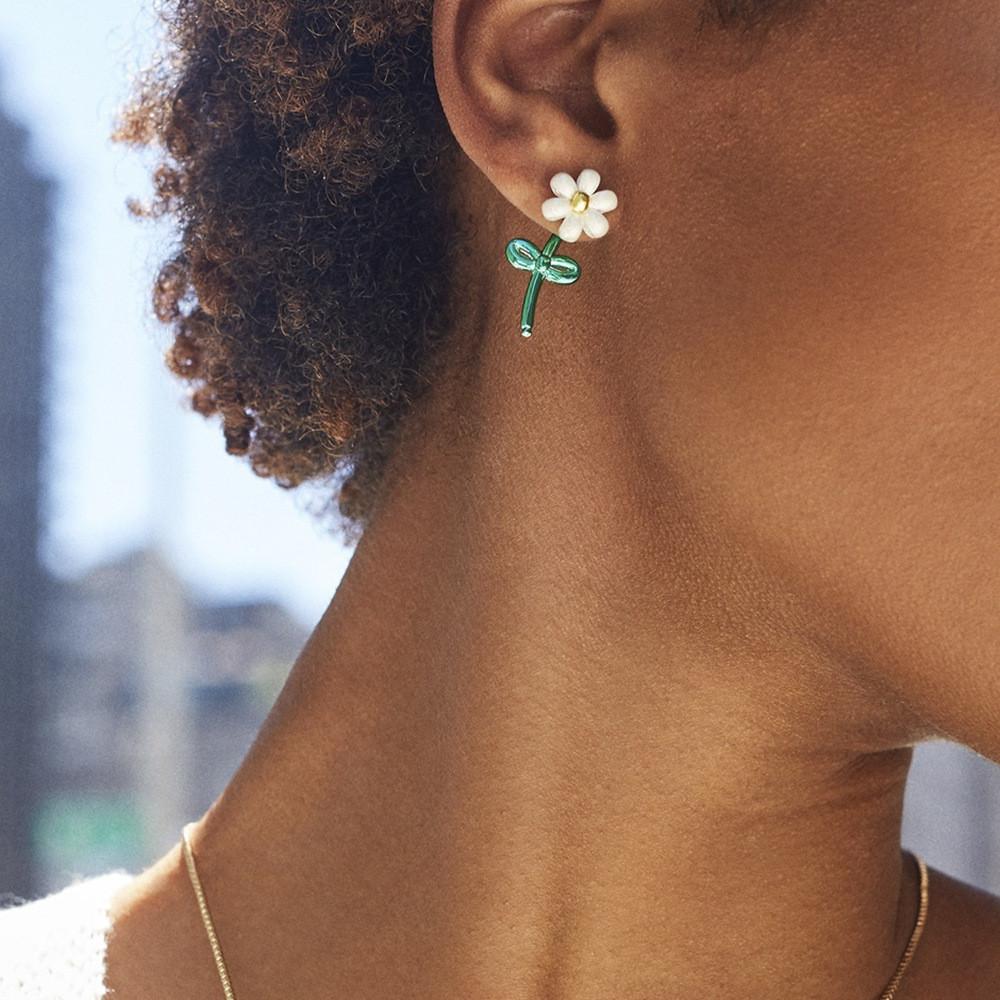 Earrings Lightweight Floral For Women Modern And Chic Street Jewelry Style