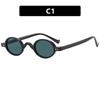 New Vintage Oval Sunglasses Women Brand Designer Sun Glasses Women/Men Cat Eye Retro Fashion Eyewear UV400 Glasses