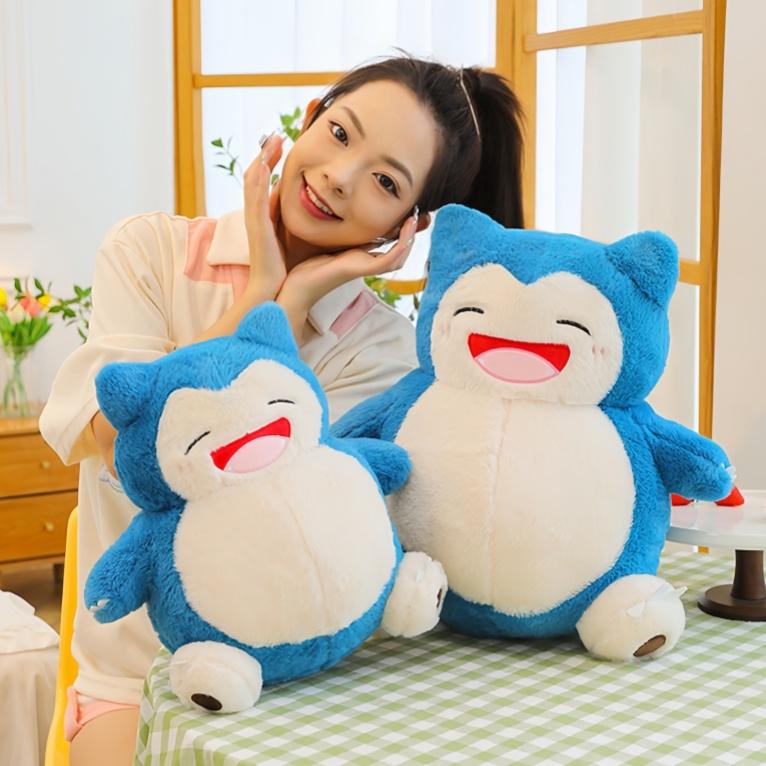 354565Cm Big Size Rabbit Fur Snorlax Plushies Cartoon Anime Kawaii Ornament Comfortable Soft Doll Children'S Toy Gifts