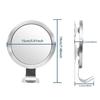 with Suction Cup Fogless Shower Shaving Mirror Aluminum Frame Makeup Mirrors  Shaver Holder