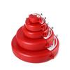 1 Box of Valve Lock Round Padlock with Key Red Antitheft Products