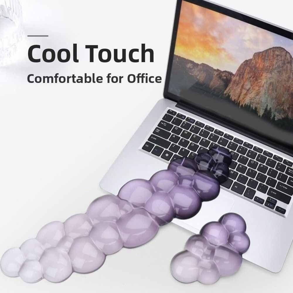 Soft Mouse Wrist Pad Non-Slip Keyboard Wrist Rest Comfort Pad Cloud Wrist Rest Desktop Use