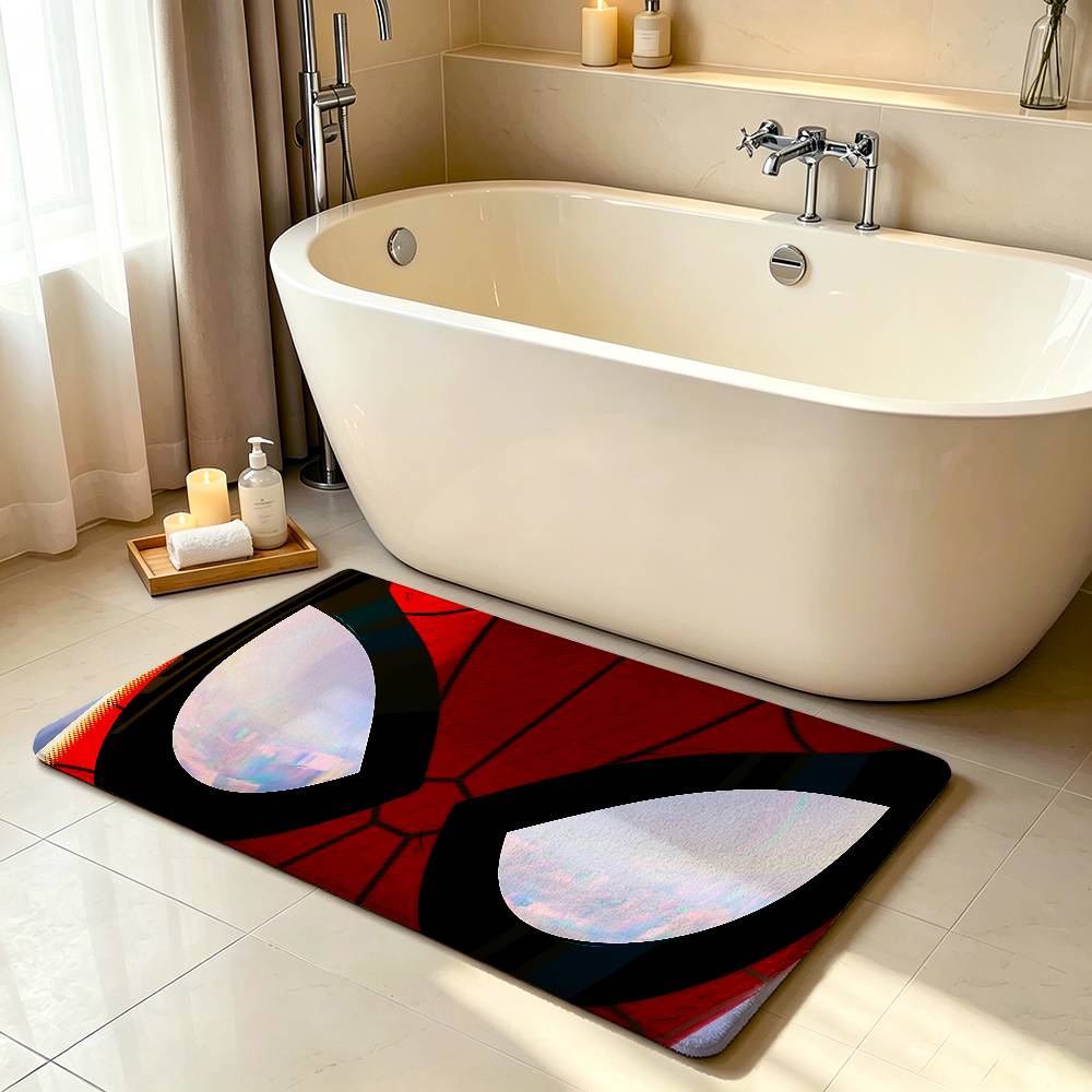 Classic S-Spider-Man-S Carpet Bathroom Anti-slip Mat Door Mat Home Decoration Mat Entrance Door Mat Scratch-resistant Door Mat