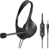 Audio-Technica ATH-102COM Headset Wired Stereo 3.5mm Connection Noise Cancelling Headphones with ...