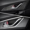 Mazda 3 Axela Interior Door Handle Bowl Carbon Fiber Sticker Set