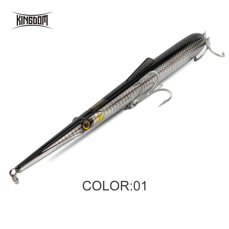 Kingdom Long Casting Pencil Fishing Lure 11g 13g 30g 40g 130mm 205mm Floating & Sinking Stickbait  Bass Saltwater Needle Pencil