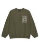 YESEYESEE C-Logo Sweatshirt Khaki