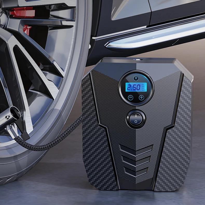 Pointer/Digital Portable Air Compressor Pump 12V Tire Inflator Car Tyres PumpsTyre Compressor For Cars Motorbike Bicycle