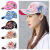 Sparkling Butterfly Baseball Cap Embroidered Cotton Baseball Cap Creative Peaked Cap  Outdoor