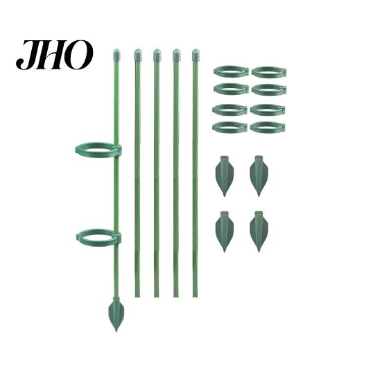 Garden Plant Supports Extendable Stakes Support Set with Movable Clips Adjustable Stem Monstera for Indoor Outdoor Plants Tomato Orchid Climbing