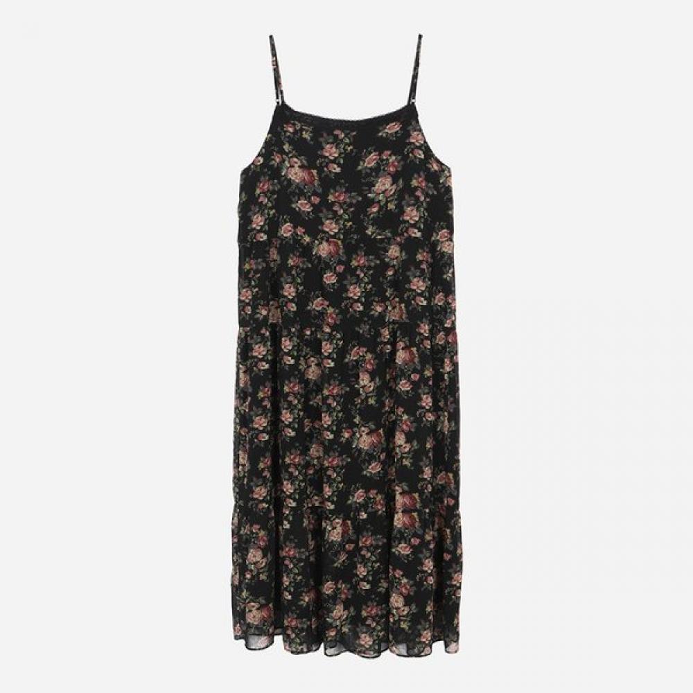 Thursday Island Flower Layered Long Dress T266mop174w