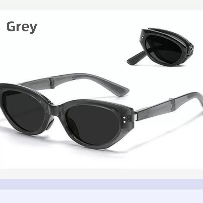 Women's Polarized Foldable Cat Eye Sunglasses, UV Resistant High-end Sunglasses