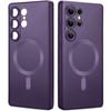 Matte Magnetic Case For Samsung Galaxy S26 S2 S24 S23 Ultra Plus S 26 Ultra  Phone Cases Shockproof Soft Cover