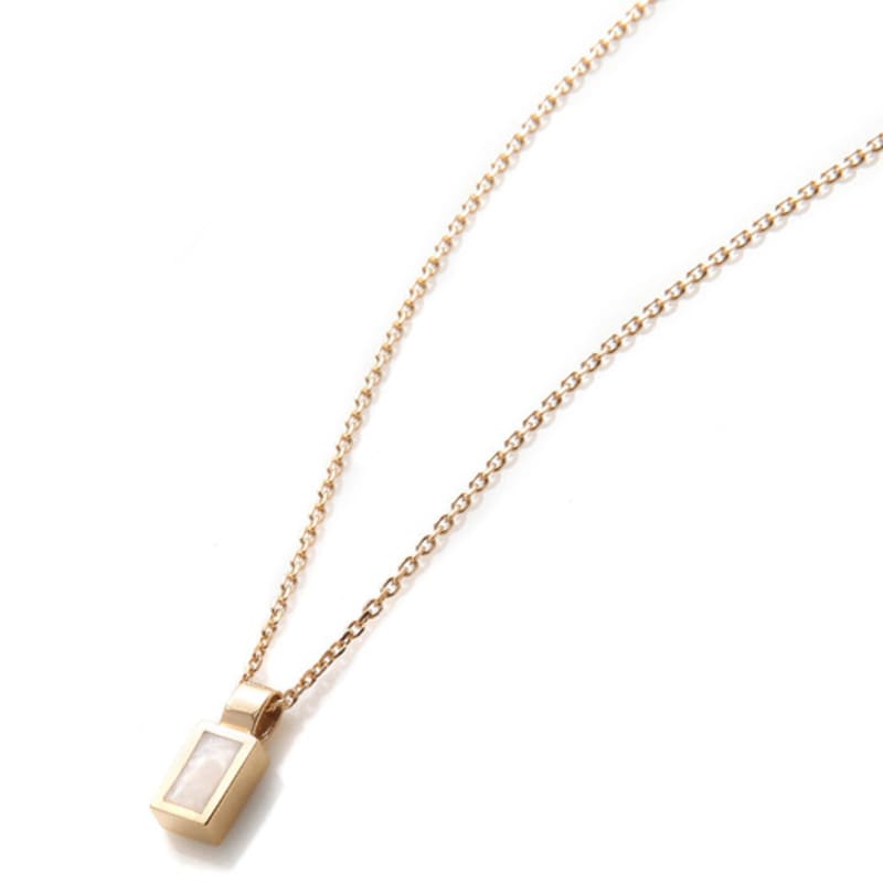 DE NOBLE THE LABEL BLUE & PEARL DELICATE LONG Necklace
