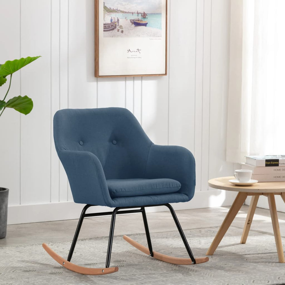 Chaise à bascule  Tissu
