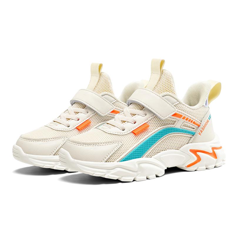 New Kids Sneakers Breathable Mesh Lightweight Children Casual Shoes Soft Sole Non-slip Summer Boy&Girl Running Tennis