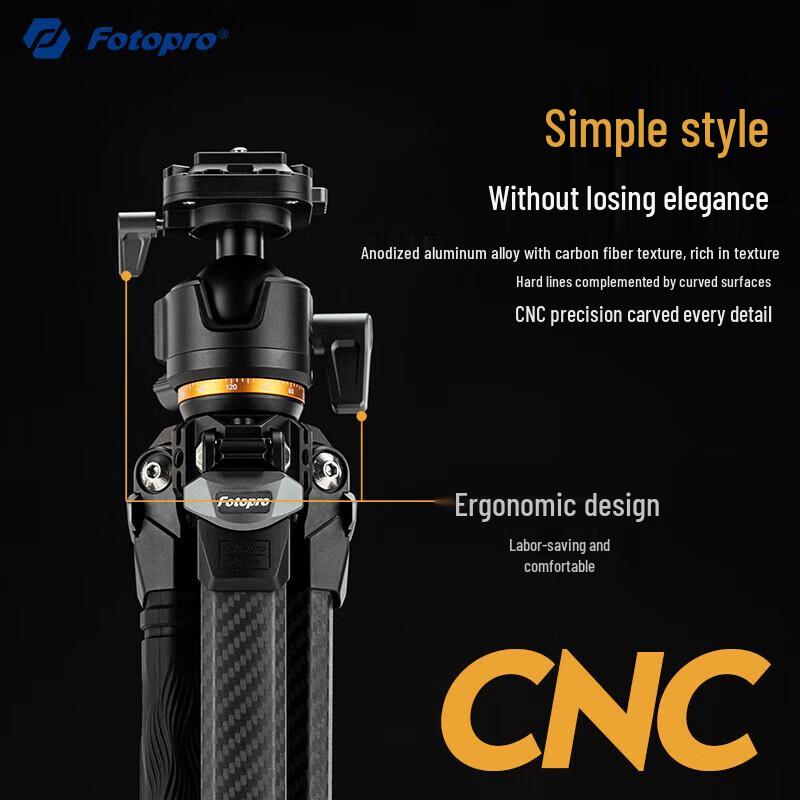Fotopro Origin puls+0-8HS Carbon Fiber Tripod