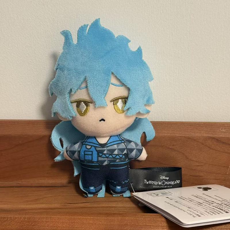 New 10cm Riddle Room Nunu Azul Malleus IDIA Soft Stuffed Dolls Pendant Twisted Wonderland Plush Toy Peluche