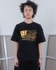 THEMUSEUMVISITOR Flag Doodle T-Shirt (Black)