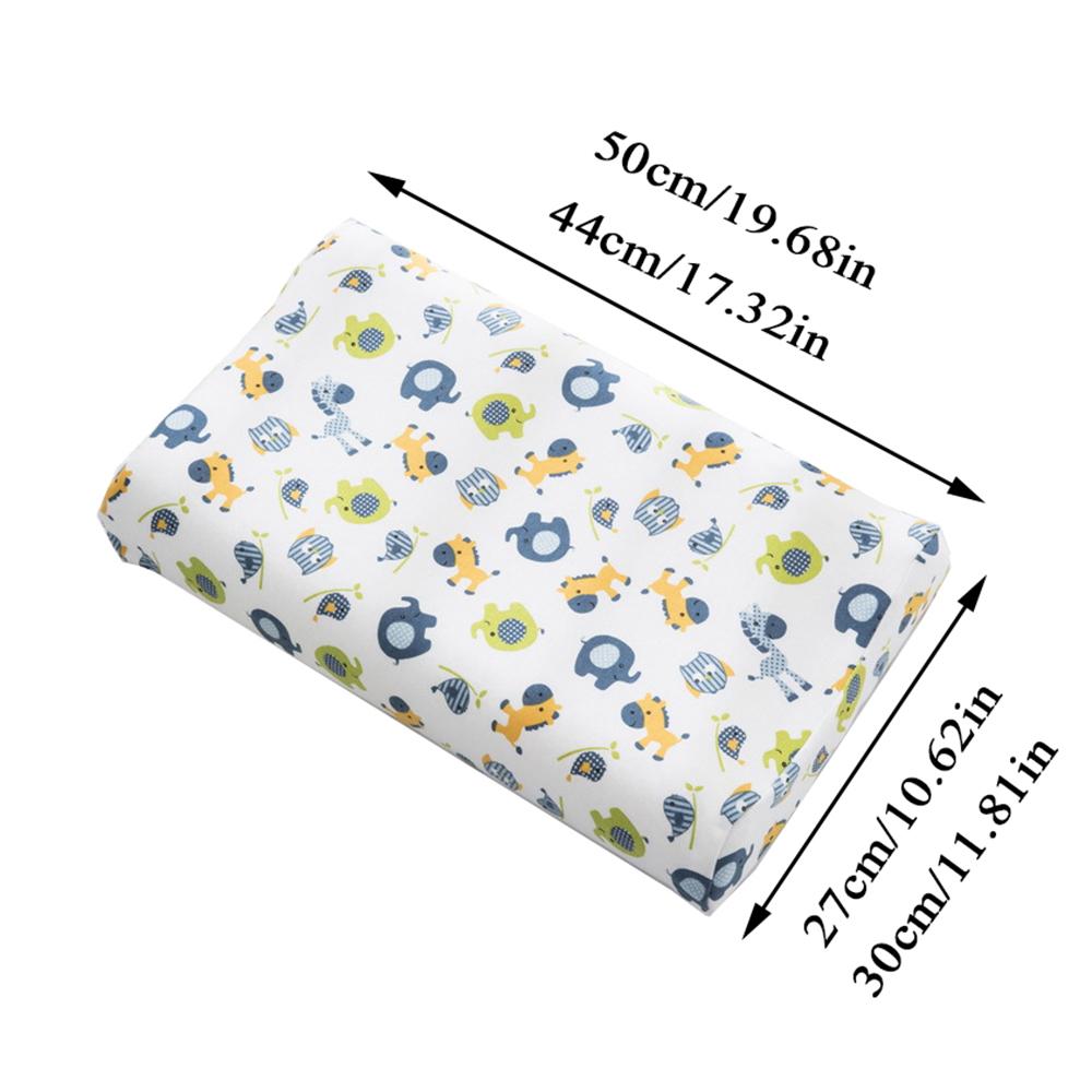 Cute Cartoon Pattern Pillowslip 27cm*44cm/30*50cm Baby Pillow Cover Adult Children Latex Pillow Case Durable Cotton Pillow Case