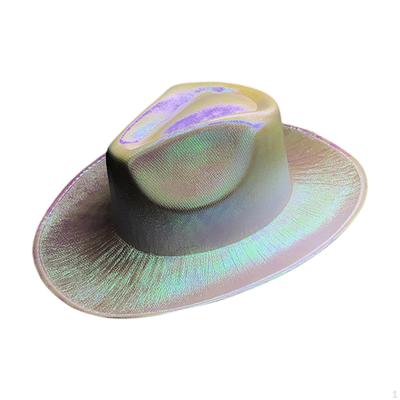 Cowboy Hat, Costume Accessories Space Funny Hats Flashing Rave Caps for Party