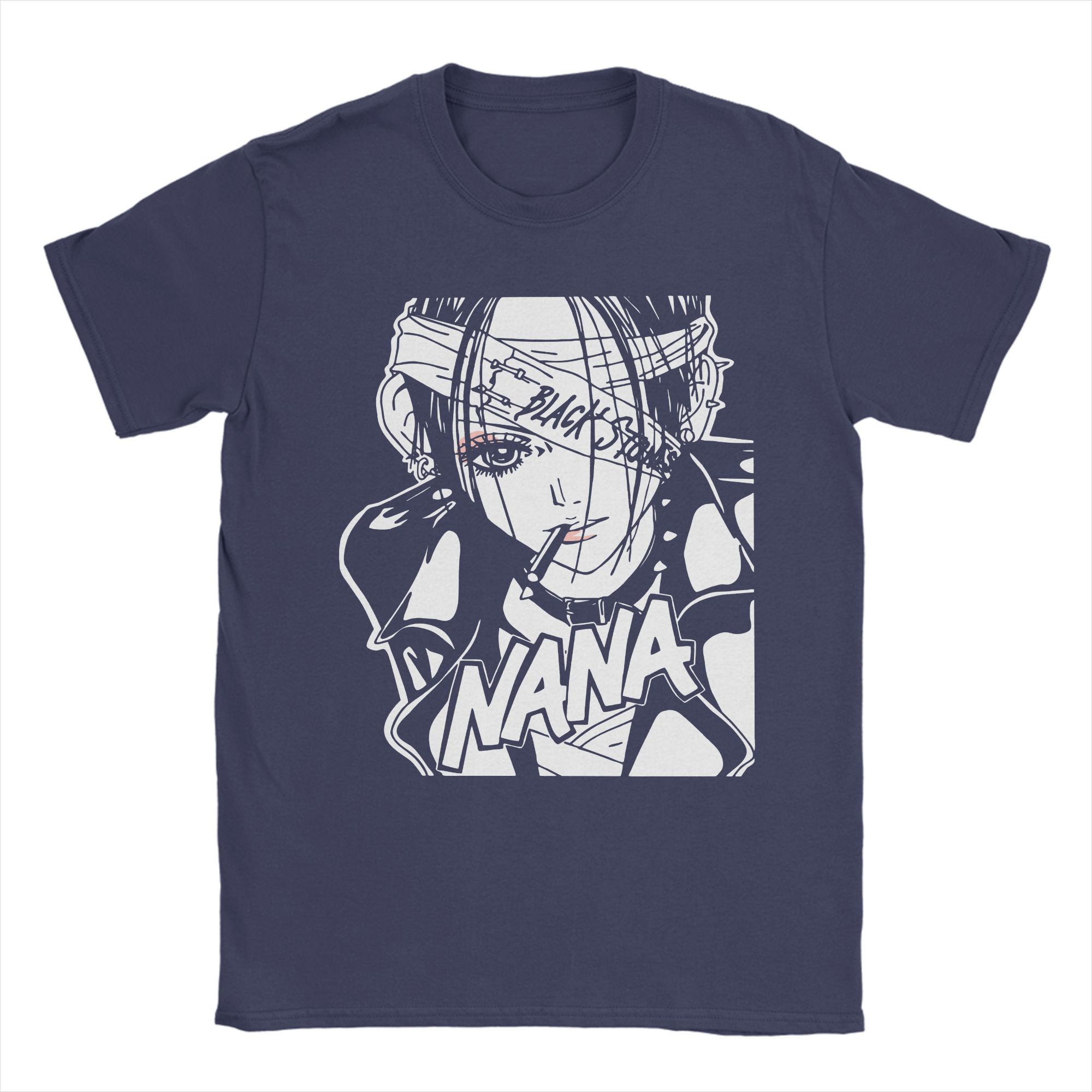 

Men Women s Manga Nana Osaki T Shirt Streetwear Harajuku 100% Cotton Clothing Humorous Short Sleeve Tee Shirt Gift T-Shirt 4XL