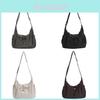 Borsa a tracolla in nylon da donna con tasche con cerniera e comfort dallo stile urbano
