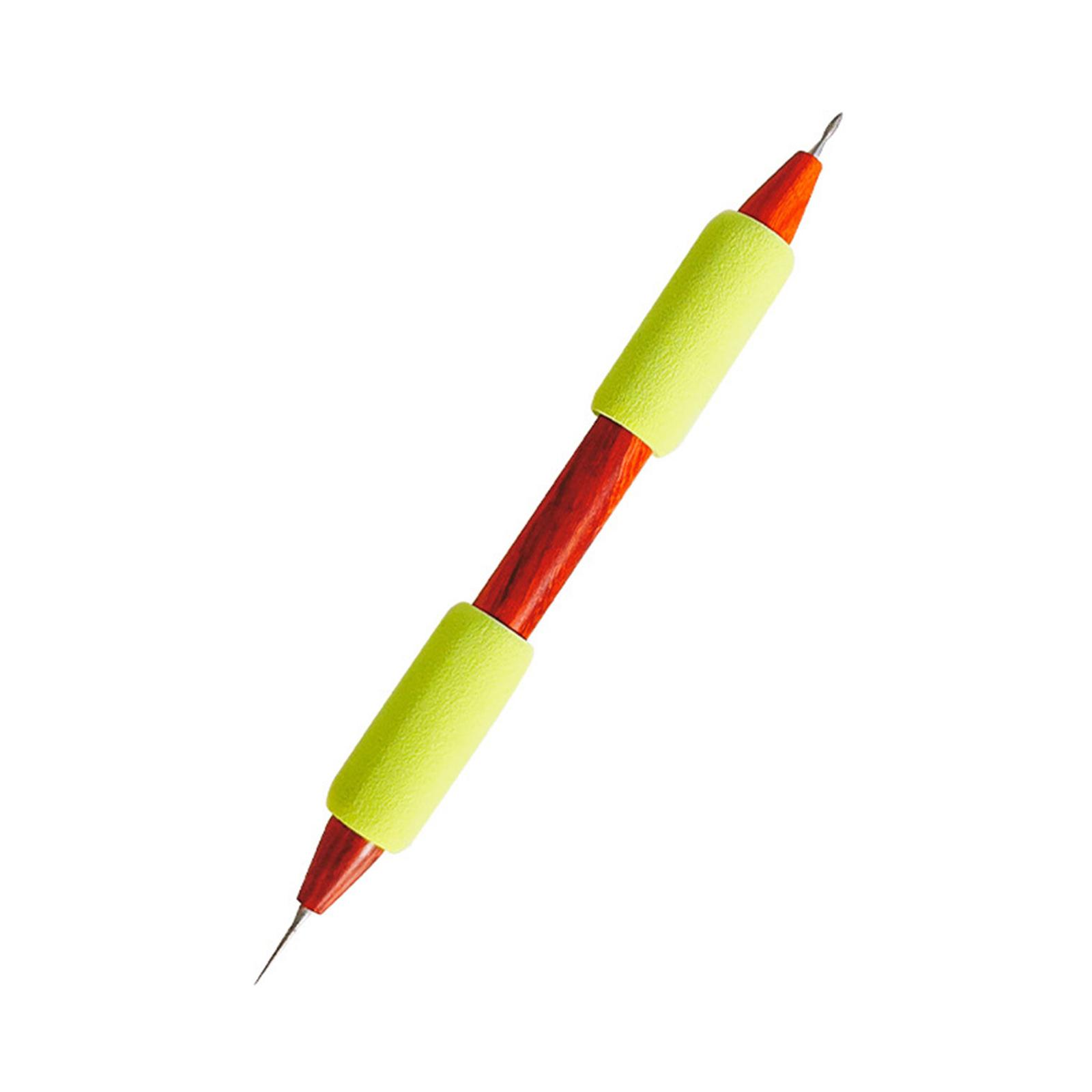 

Інструмент для різьблення по текстурі кераміки Двосторонній інструмент для різьблення Голка для гравіювання Керамічний інструмент для декоративної форми для мистецтва та ремесла зелений