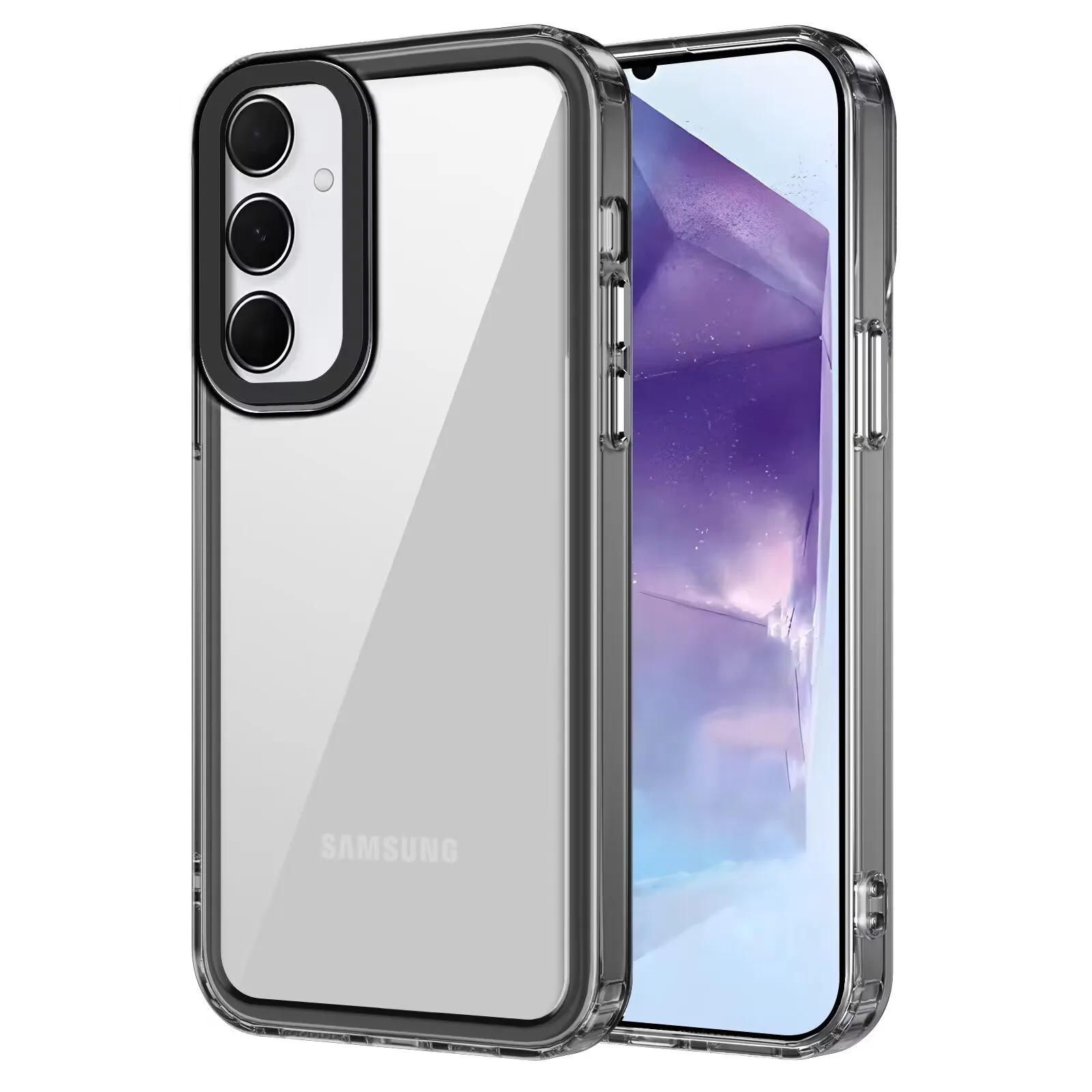 

Розкішна прозора протиударна захисна накладка для Samsung Galaxy A56 A55 A54 A53 A36 A35 A34 A26 A25 A16 A15 A14 4G 5G чохол Galaxy A55