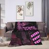 My Chemical Romance Band Flannel Blanket Autumn Super Soft Throw Blanket for Girls Boys Bedroom Novelty Bedspread Sofa Bed Cover