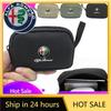 Car Stickers For Alfa Romeo Portable Storage Bag Key Car Driver's License Cable Gadget Card Pouch for Alfa Romeo 147 156 159 MIT