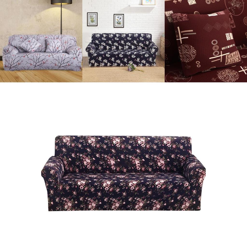Slipcover Sofa Loveseat Chair Furniture Cover Floral Armchair Couch Covers