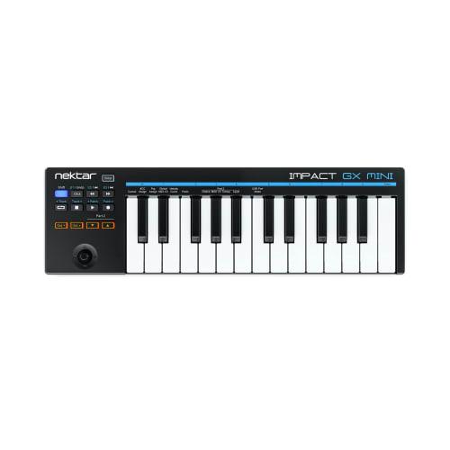 

Nektar Impact GX Mini - USB MIDI Controller Keyboard with Nektar DAW Integration, Black