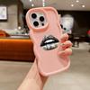 LZ18 Lips Kiss Wave Silicone Phone Cases for Samsung A15 S23 FE S24 Ultra A34 A54 A14 A55 Motorola G32 OnePlus Soft Cover